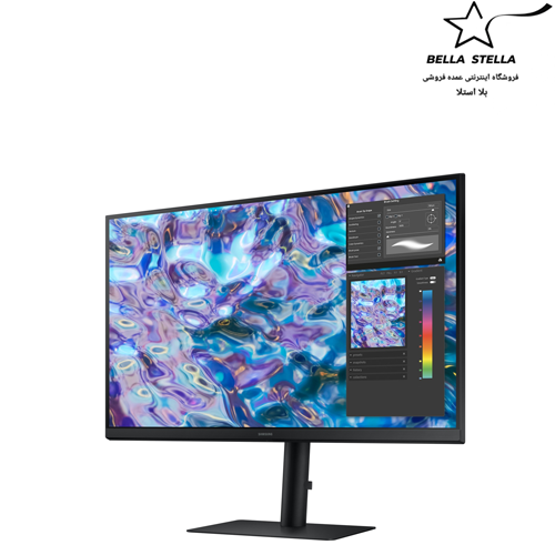 مانیتور 27 اینچ QHD دارای پنل IPS، طراحی ارگونومیک LS27B610EQMXUE