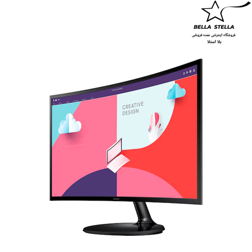 مانیتور منحنی 24 اینچ Essential S3 S36C با پایه گرد