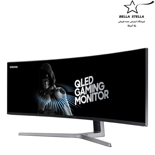 مانیتور منحنی 49 اینچ مدل LC49HG90 با فناوری نقطه کوانتومی فلزی