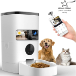 تغذیه کننده خودکار حیوانات خانگی 4 لیتری ، دوربین 1080P، کنترل برنامه، ضبط صدا برند: Generic کد : F 145